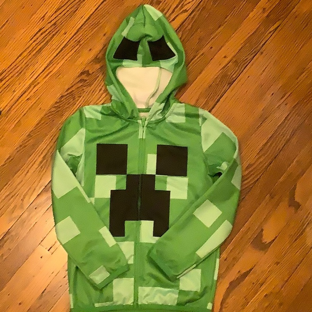 Minecraft Hooded Sweatshirt w/ zipper